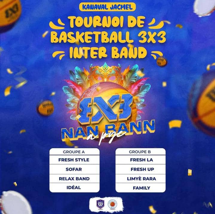 Tournoi 3x3 à Jacmel